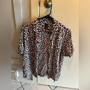 Men’s Cheetah Print Shirt